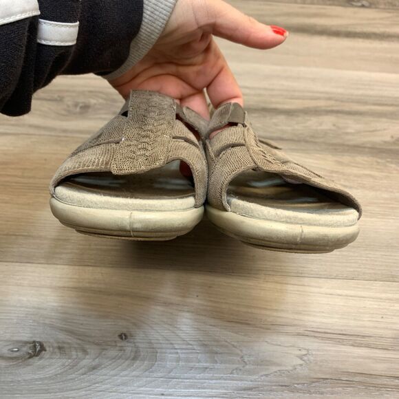 HOTTER Comfort Concept Candice Brown Leather Sandals Size 7 EU 38 Ortho - Picture 5 of 11